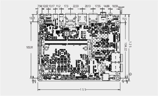 SOMB-6533A 尺寸