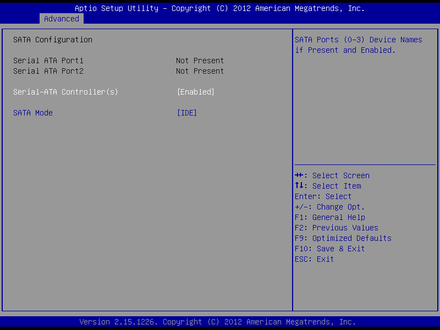 7939-SATA Configuration