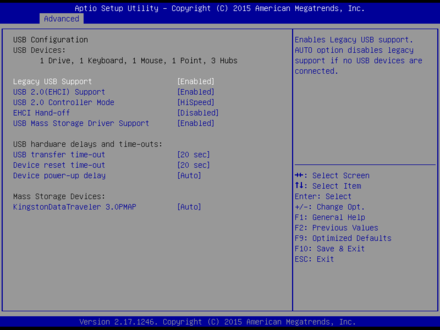 BPC-7946-USB Configuration