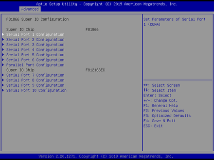 6993-F81866 Supper IO Configuration