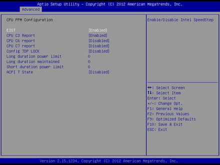 6928-CPU PPM Configuration