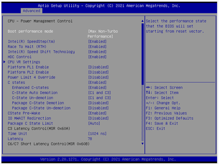 6994-CPU–Power Management Control