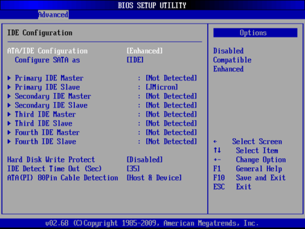 EMB-4870 IDE Configuration