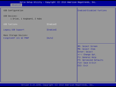 ATX-6931-USB Configuration