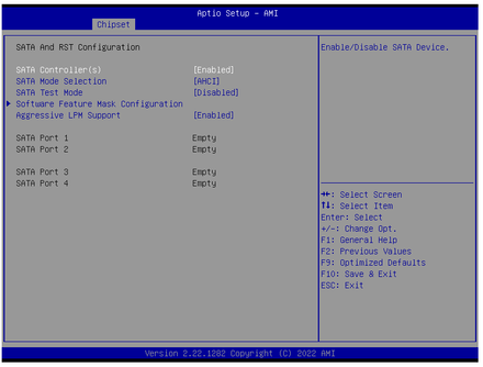 6131-SATA And RST Configuration