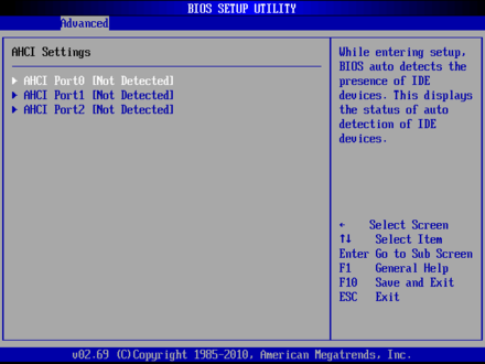 BPC-78781-AHCI Configuration