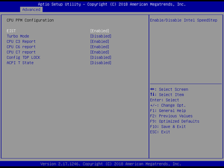 7928-CPU PPM Configuration