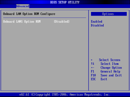 SHB-950-Onboard LAN Option ROM