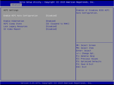 6993-ACPI Settings