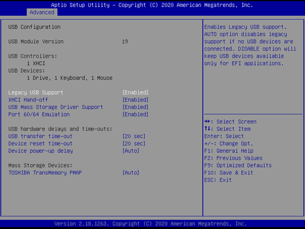 6976-USB Configuration