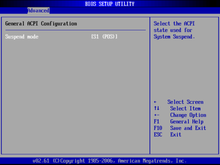 SHB-950-General ACPI Configuration