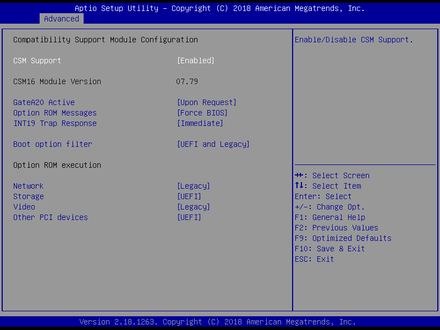 2962-CSM Configuration