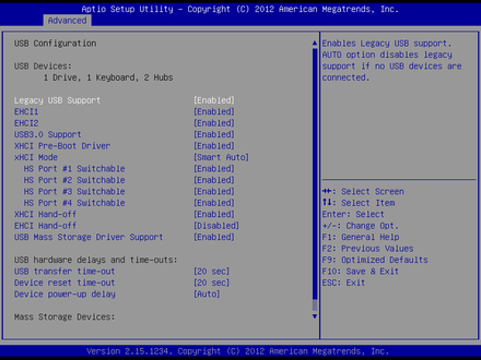 6928-USB Configuration