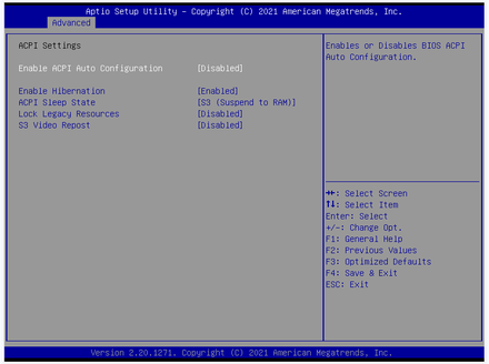 6994-ACPI Settings