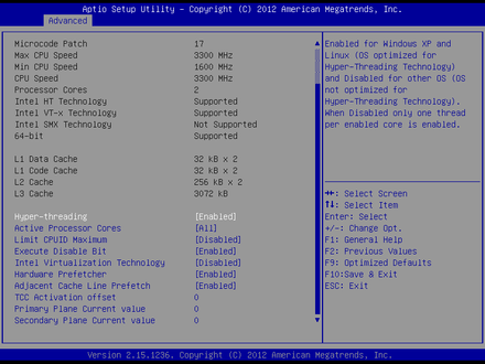 SHB-970-CPU Configuration