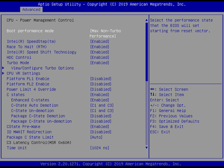 6991-CPU–Power Management Control