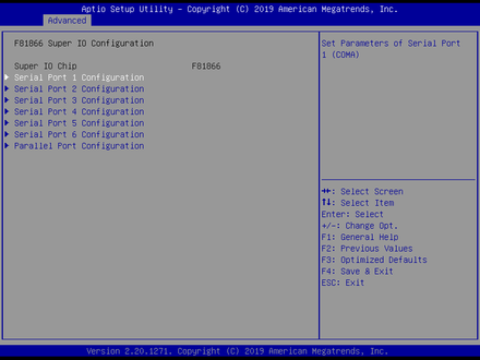 6991-F81866 Supper IO Configuration