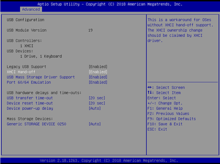 7973-USB Configuration