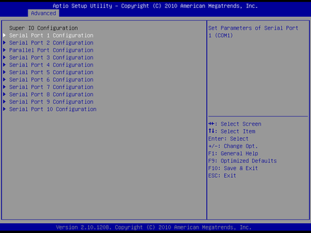 ATX-6931-Supper IO Configuration