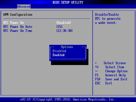 BPC-7878-APM Configuration