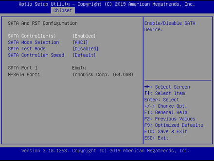 7973-SATA And RST Configuration