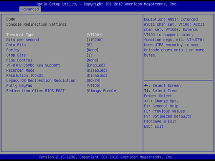 SHB-960-Console Redirection2