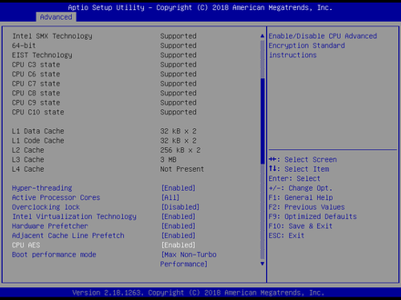 2962-CPU Configuration