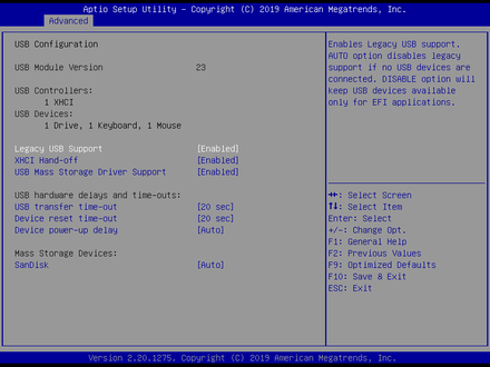 6120-USB Configuration