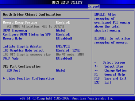 SHB-950-North Bridge Configuration