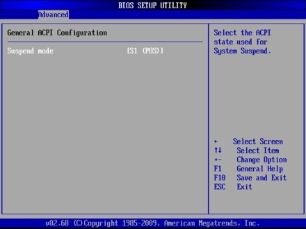 FLX-1000-General ACPI Configuration