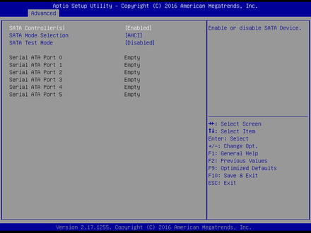 6971-SATA Configuration