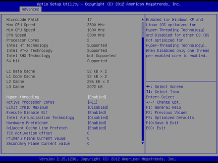 SHB-960-CPU Configuration