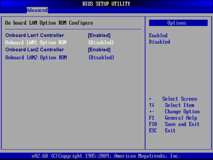 FLX-1000-On board LAN Option ROM