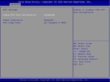 6976-ACPI Settings