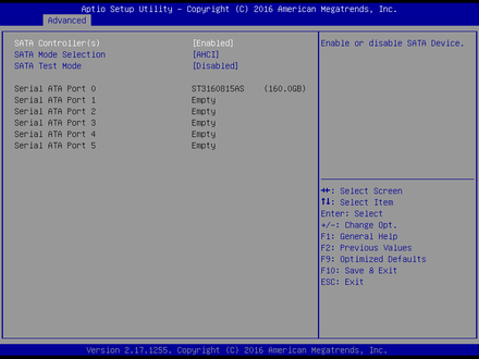 6973-SATA Configuration