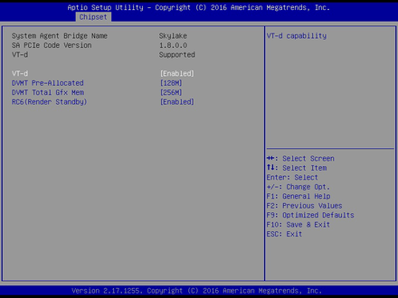 6960-System  Agent (SA) Configuration