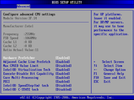 SHB-950-CPU Configuration